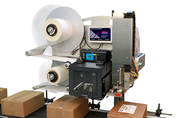Model 5300 label printer applicator