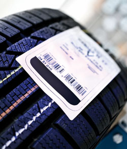 Weber Model 5300 tire labeling system