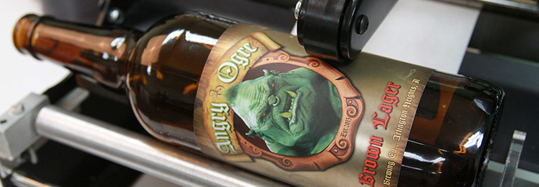 Bottle-Matic craft beer label applicator