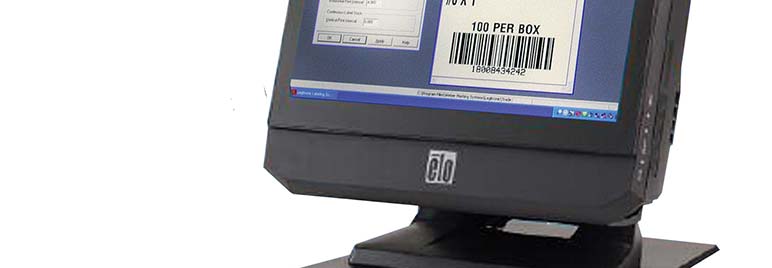 ELO print station touch screen from Weber
